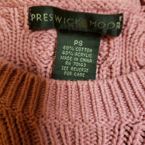Preswick & Moore Mauve Sweater - Picture 3 of 3